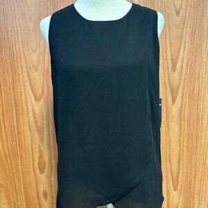 NEW Zac & Rachel Black Sleeveless Top Stitchfix PS Petite Small NWT